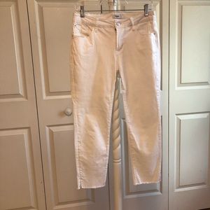 Kensie white skinny jeans